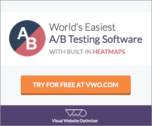 Visual Website Optimizer - 30 Day Free Trial Account